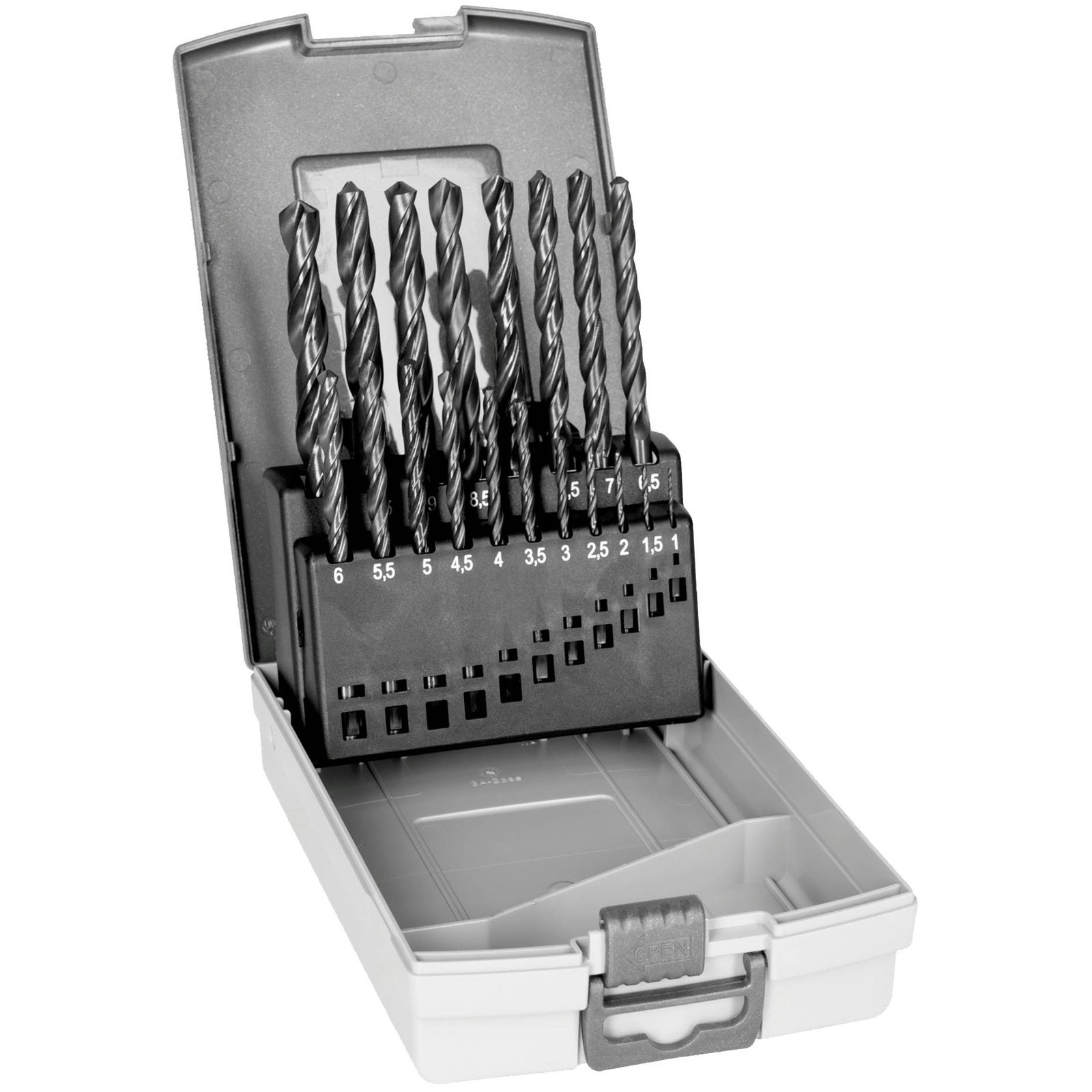 Bahco 4515-SET-19 HSS-R Twist Drill Bit Set 19-Piece Precision DIN 338 - Image 2