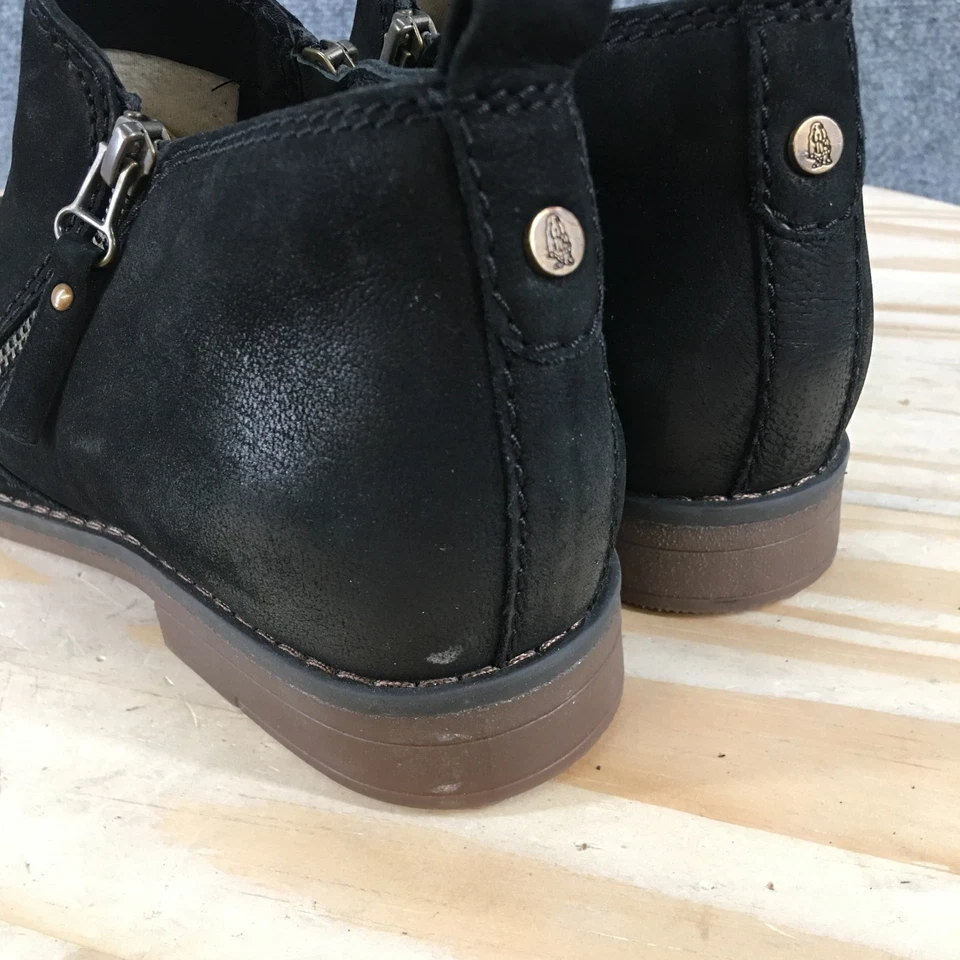 Botas Hush Puppies para mujer 8 anchas grandes Mazin Cayto botín negro informal tobillo Foto 3 de 4