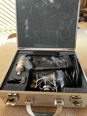 Neumann M147 Grey Condenser Microphone XLR w/ Hard Case, Cable & Mount