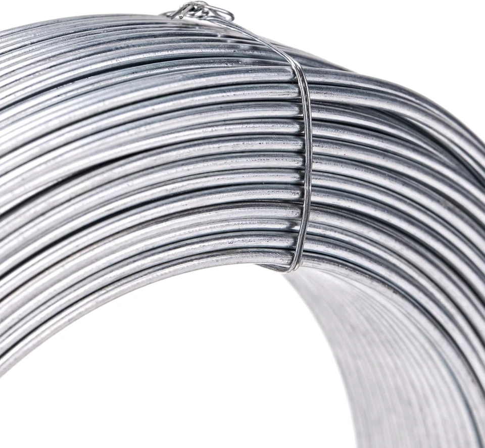 Filo Di Tensione in Acciaio Zincato, 2,7 Mm X 100 M, per Giardino, Recinzione - Immagine 2 di 4