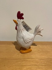COCKEREL BIRD Farmyard Small Home Kitchen Decor Windowsill Ornament Decor H14cm