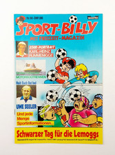 Bastei Comic / Sport-Billy Nr. 86 (mit K.H. Rummenigge Portrait & Poster) / Z1-2