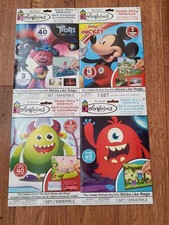  Choice of Colorforms 3 Scene 40 Reusable Stickers