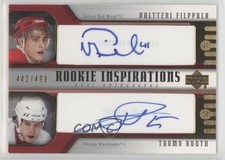 2005 Rookie Update Inspirations Dual /499 Valtteri Filppula Tuomo Ruutu Auto 6z1