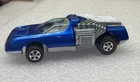 Hot Wheels Redlines *RESTORED* Noodle Head Spectraflame Blue w/white Interior