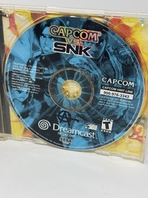 Capcom Vs. SNK Sega Dreamcast 2000 Complete CIB Super Clean Disc And Case.