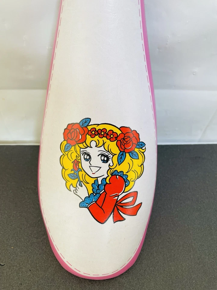 Sillín de asiento de bicicleta raro de colección Candy Candy Toei Animación Yumiko Igarashi 1976 Foto 2 de 4