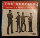 The Beatles: She Loves You/I'll Get You 1964 Swan S-4152 7" 45rpm Vinyl Single
