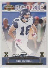 2011 Panini Gridiron Gear Rookie Gold X's 35/100 Kris Durham #184 fm0