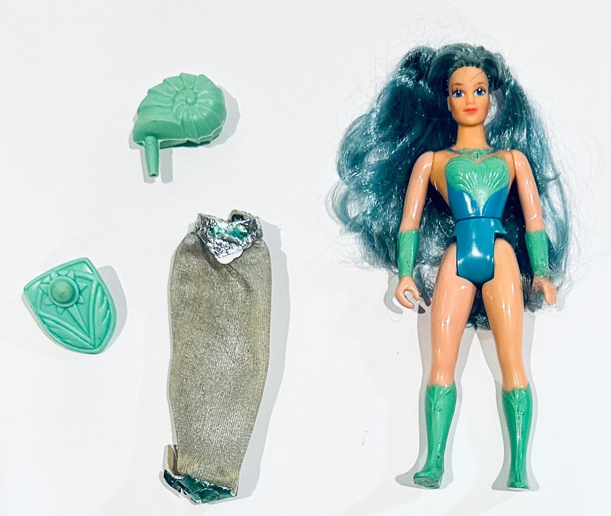 COMPLETE 80s She-ra Princess of Power MERMISTA Doll Figure Tail