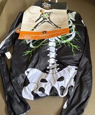 Light-up Glowing Skeleton Costume Kids Size Large Hyde Eek