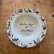 Better Homes & Gardens 12 DAYS OF CHRISTMAS Rim Soup Bowl 1 ea    4 available