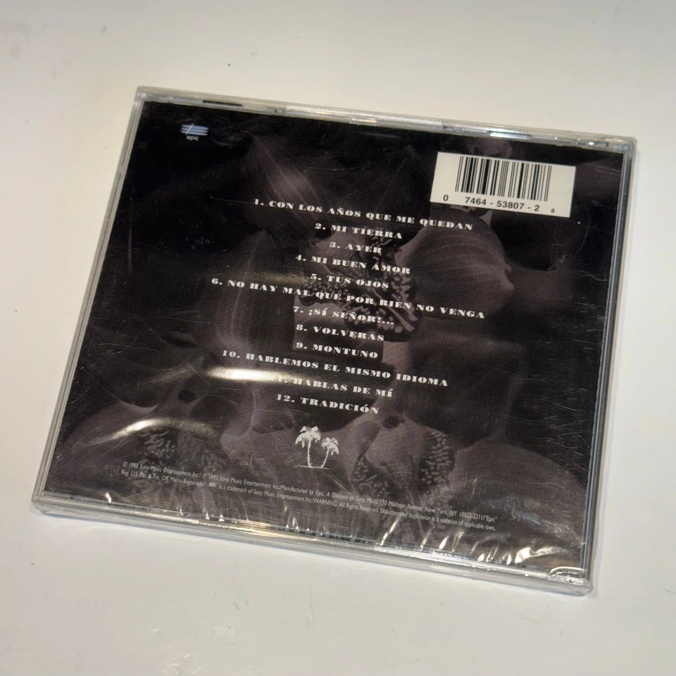 Gloria Estefan Mi Tierra CD 1993 Sealed Latin Pop Sony Music New Shrinkwrap - Image 2 of 4