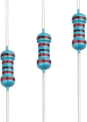 22K Ohm 1/4 Watt 5% Carbon Film Resistor - 100 pcs