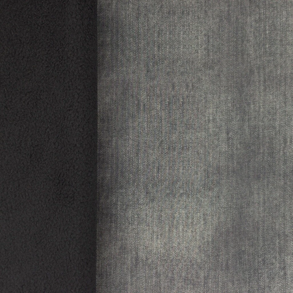 SOFTSHELL Stoff Outdoorstoff Jacke Jeansstyle Denimlook HELLGRAU EUR 20,98/m