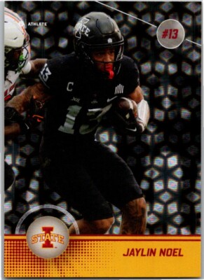 NORD サイン入りDVD 2024 Jaylin Noel Iowa State Onit Athlete RARE SILVER HOLO
