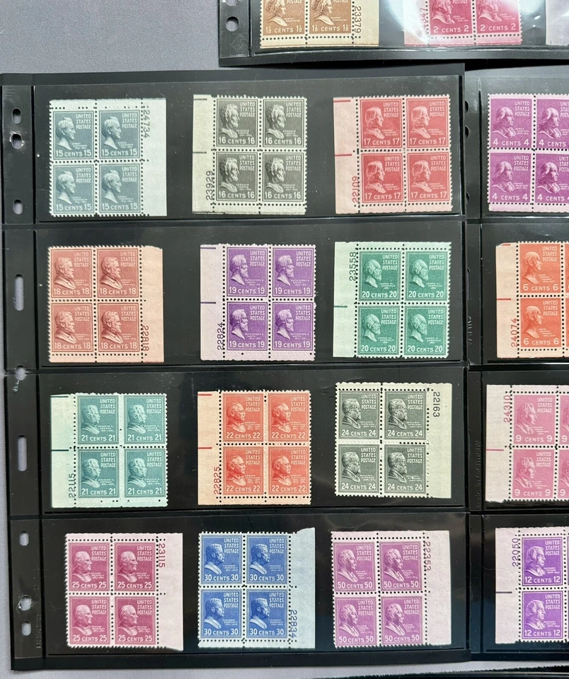 SoCo Stamps US Scott # 803 - 831 - MNH - Presidential Series - CV=$198.45 #824MH - Image 2 of 4