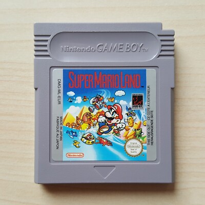 Super Mario Land 1 EUR Nintendo Gameboy Classic Spiel Modul