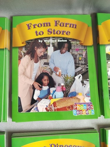 Set of (12) - Red Brick Learning Phonics Readers - Set C - Educational Booklets - Picture 6 of 13