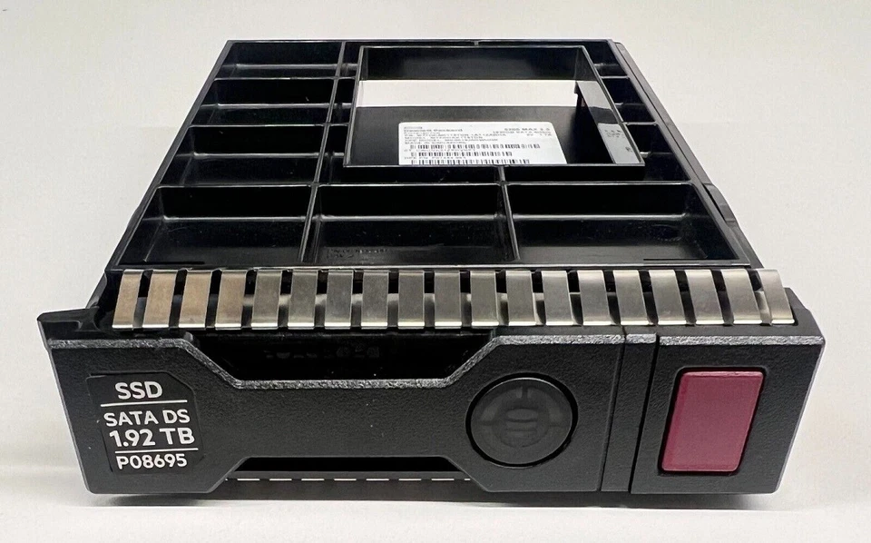 NEW HPE P07932-B21 P08695-001 1.92TB SATA 6G 3.5" SFF MU SC G9 Gen10 Server SSD - Image 2 of 4