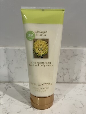 Victoria s Secret Garden MIDNIGHT MIMOSA 7.25 OZ/205 g Hand and Body Cream Rare