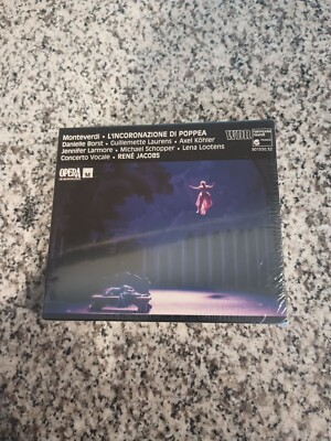 Monteverdi: L'Incoronazione di Poppea / Jacobs, Borst, Laurens - CD