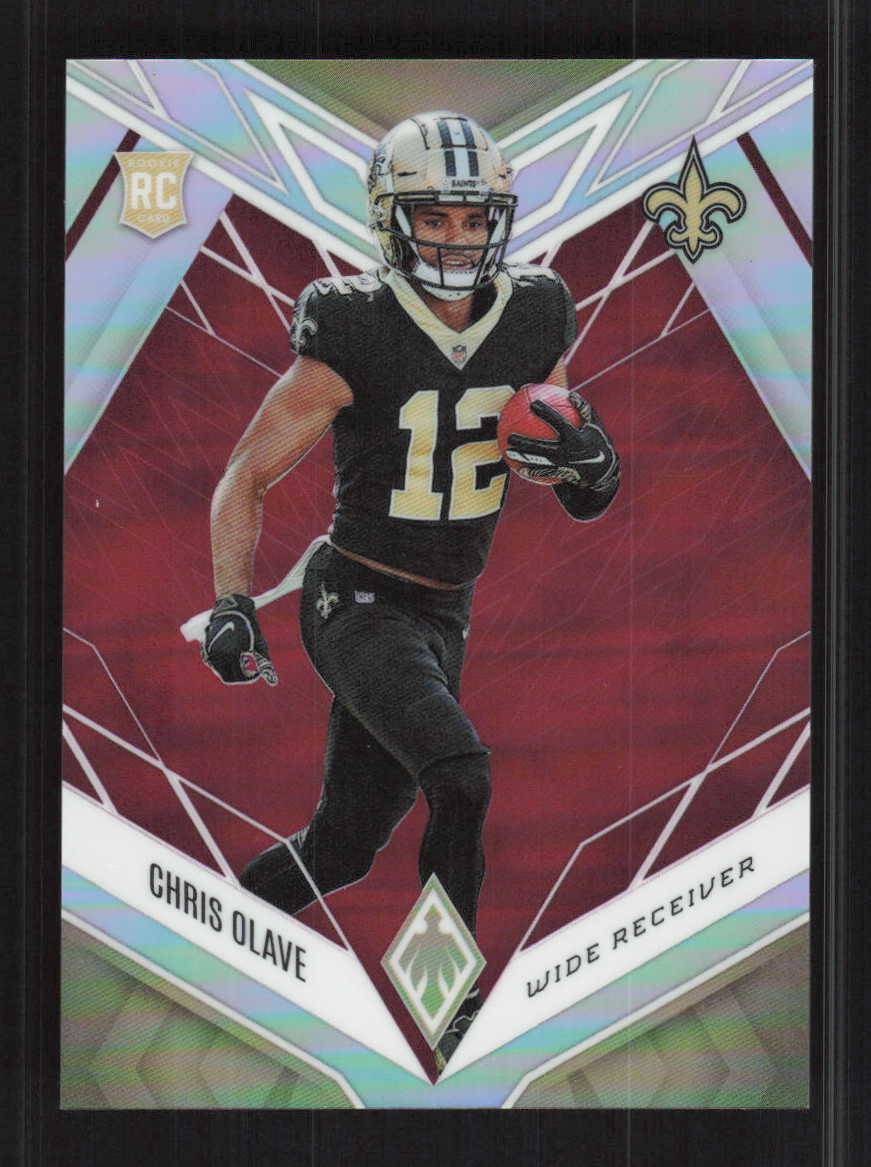 Chris Olave 2022 Panini Phoenix Red New Orleans Saints #/250 #109