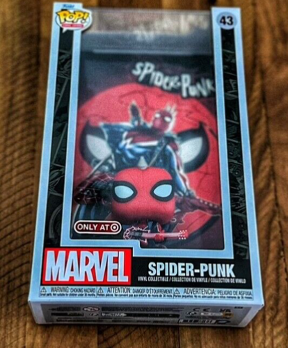 Funko POP! Portadas de cómic #43 Marvel Spider-Punk, exclusivas de Target, nuevas en caja - Imagen 1 de 7