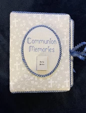 Communion Memories 4x6 Photo Album / Scrapbook / Brag Book 100 Pages - Handmade