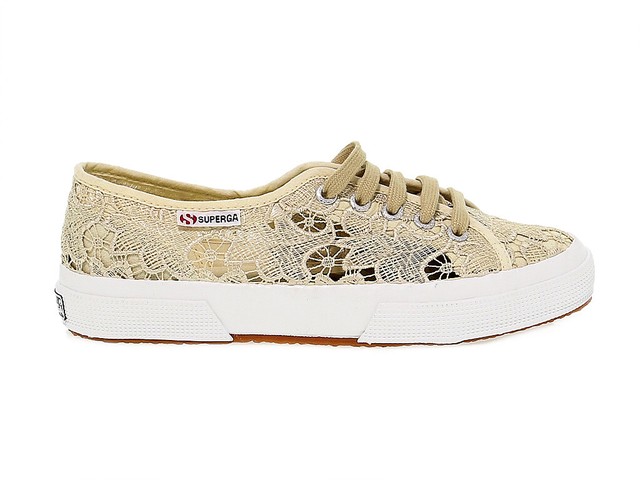 superga macrame avorio