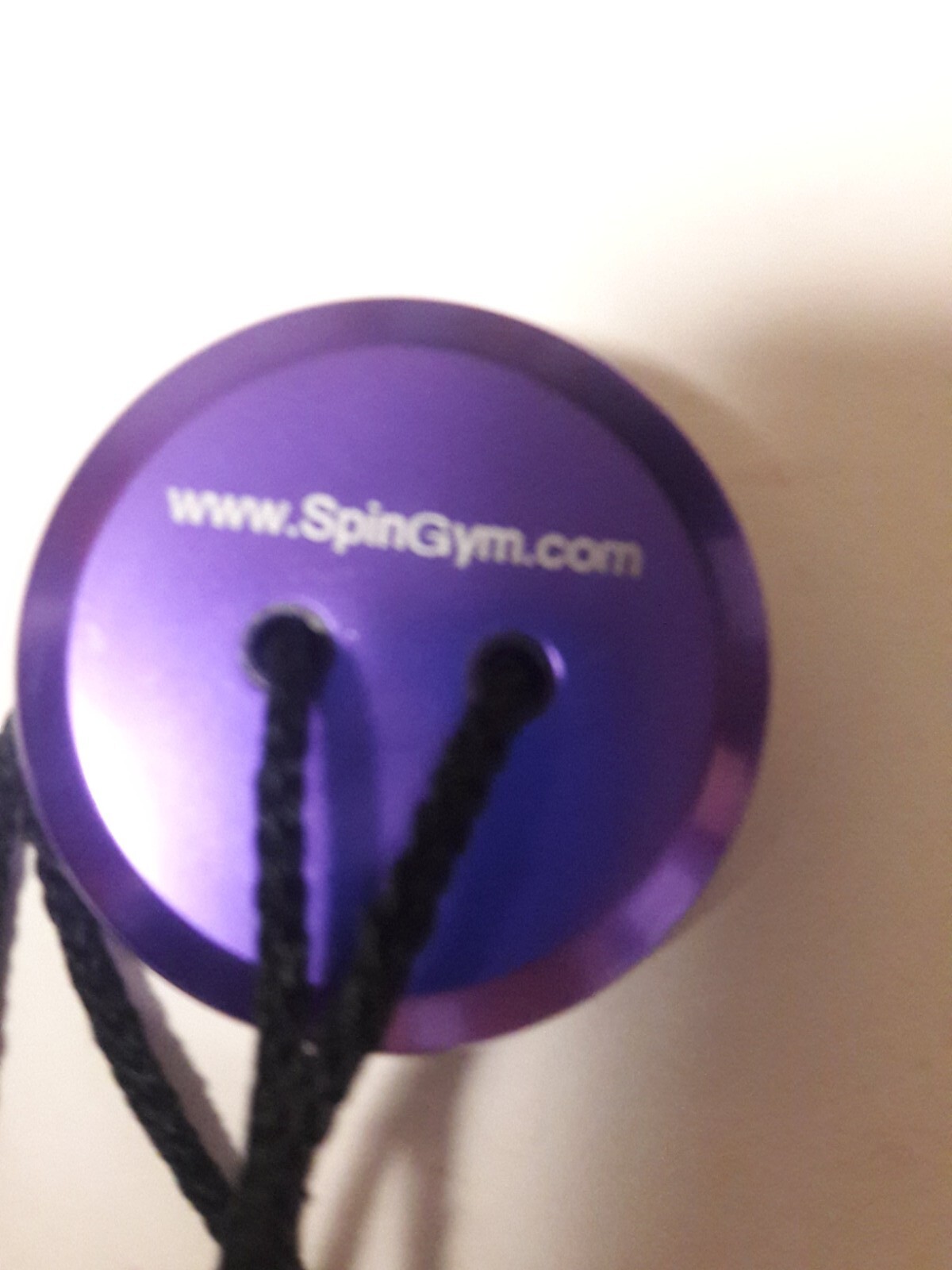 SpinGym Upper Body Workout System Purple Chrome Spin Gym, Pre-Owned, Very Good 