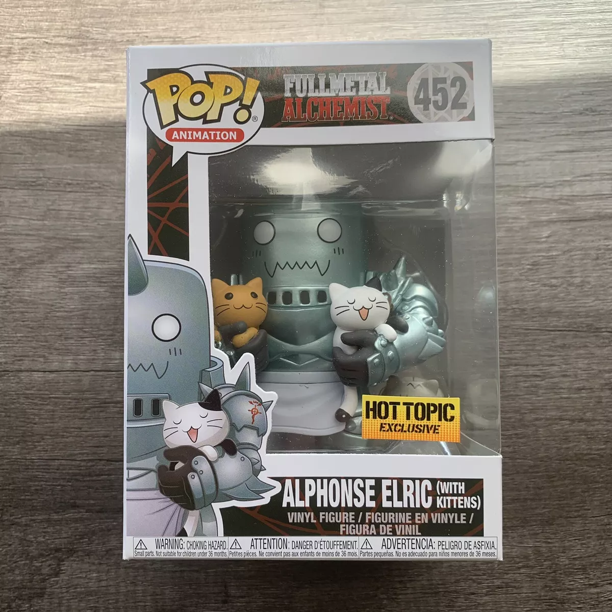 Funko pop on sale fullmetal alchemist alphonse