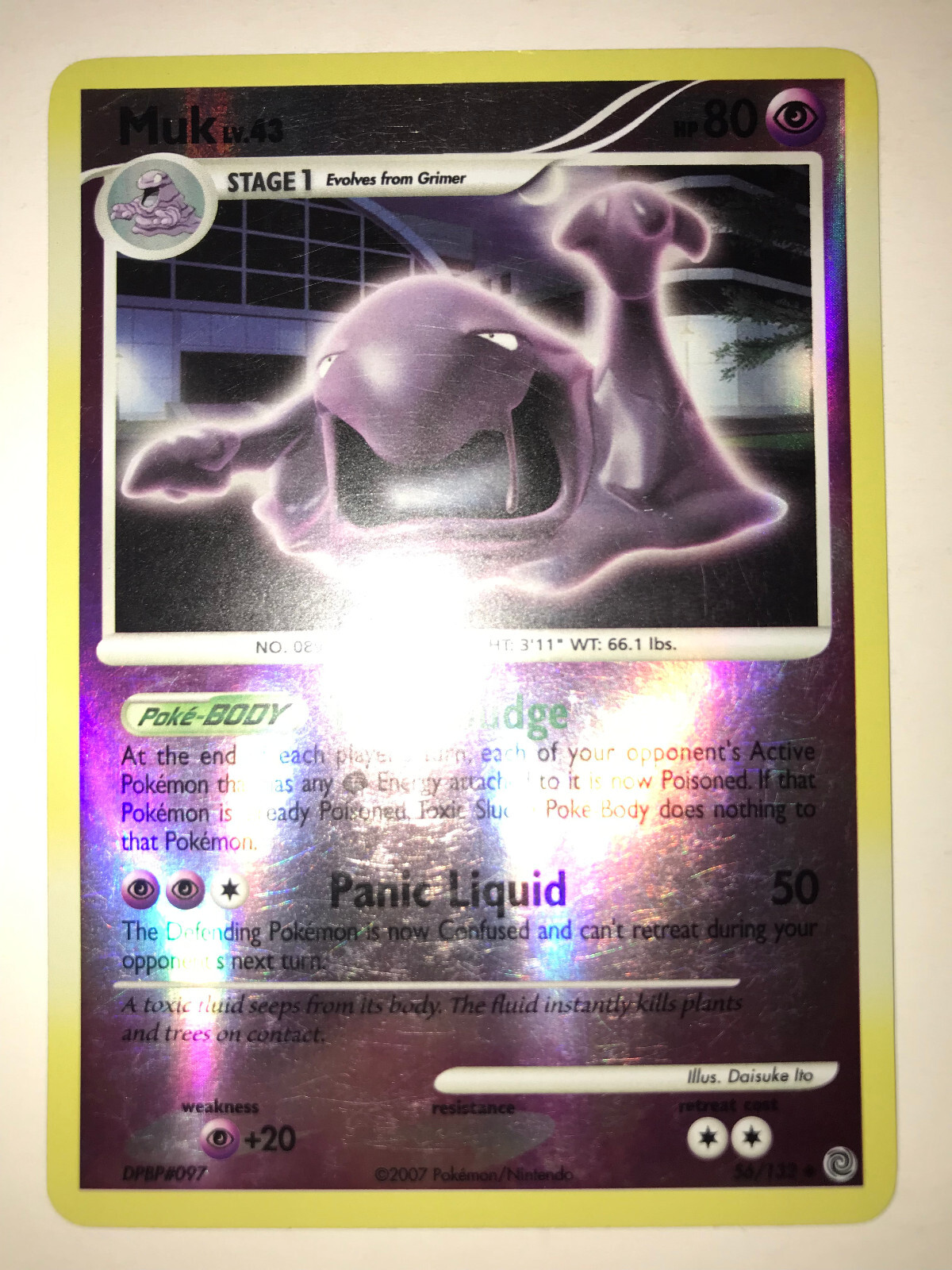 MUK - 56/132 - Secret Wonders - Uncommon - Reverse Holo - Pokemon Card - LP/NM