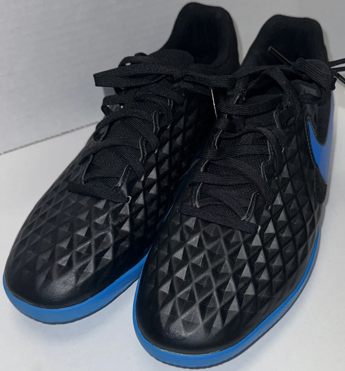 シューズ Nike Tiempo8 27.5 Preços baixos em Nike Tiempo LegendX 8 Club IC Black Blue Hero | eBay