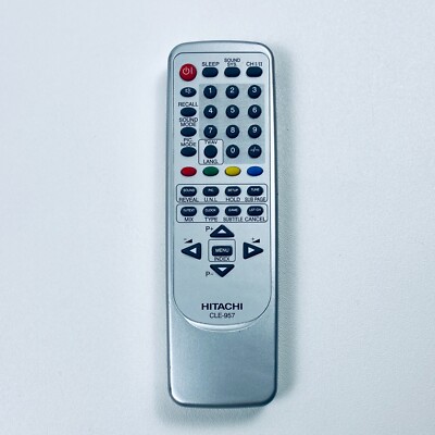 HITACHI CLE-957 REMOTE CONTROL GENUINE OEM TV C29F800S C21RF80S