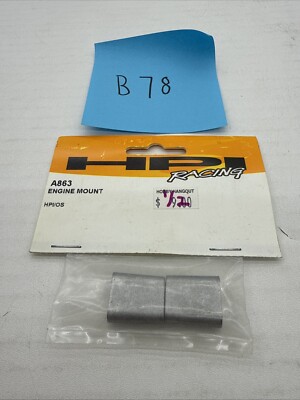 RC Racing HPI OS Engine Mounts Aluminum Gray (2) A863