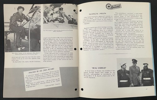 RCAF ORIGINAL NOV 1954 ROUNDEL MAGAZINE | F-86 | T-33 | CF-100 | EX CON - Picture 10 of 10
