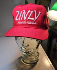 UNLV SPORTS SPECIALTIES SCRIPT SNAPBACK HAT WOOL UNLV RUNNIN REBELS Distressed