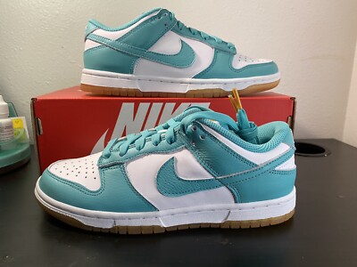 Size 6w - Nike Dunk Low Turquoise Green | eBay