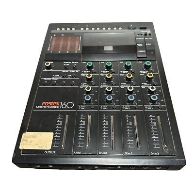 Untested*Fostex Multitracker 160 Recorder Mixer JAPAN FOSTEX