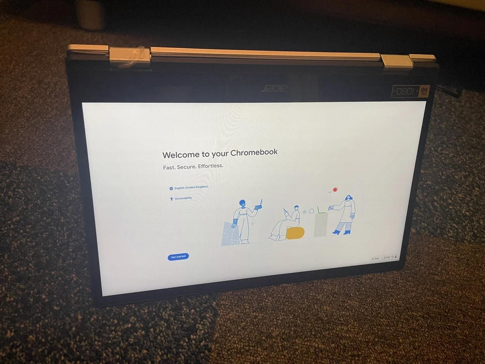 Acer Chromebook Spin 513 CP315-1H 13.3 inch (64GB, Qualcomm Snapdragon, 2.40... - Image 2 of 2