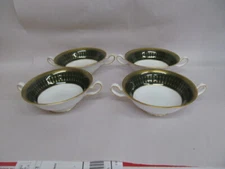 SPODE china ROYAL WINDSOR pattern CREAM SOUP0 BOWL  set of FOUR (4)