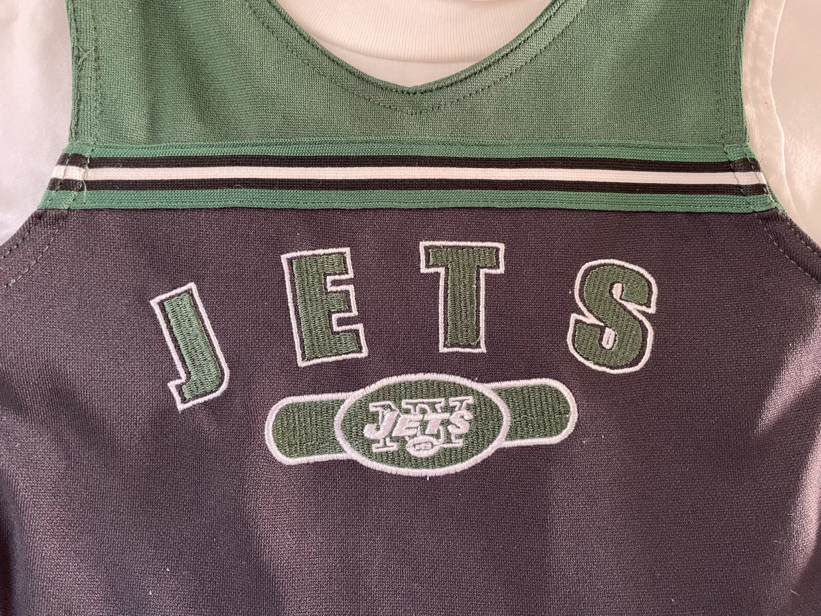 Reebok New York NY Jets NFL Infant 2 Piece Cheerleader Outfit Dress 24 months thumbnail 3