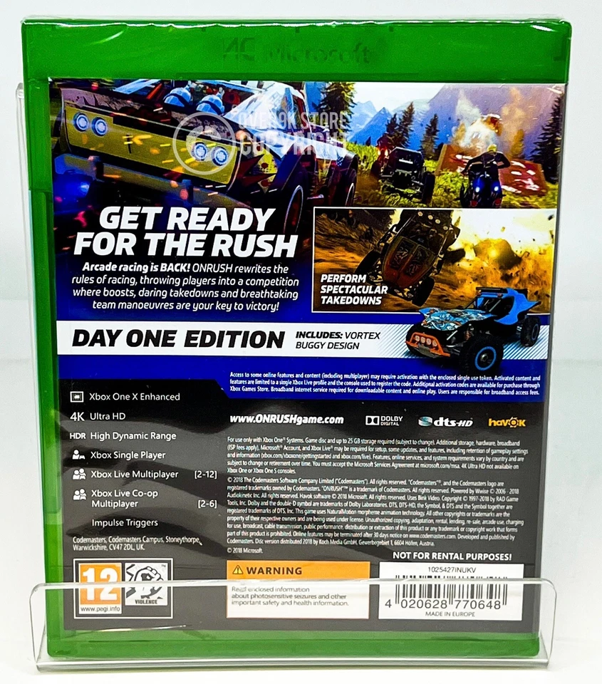 Onrush - Day One Edition - Xbox One - Brand New | Factory Sealed - Image 2 of 4