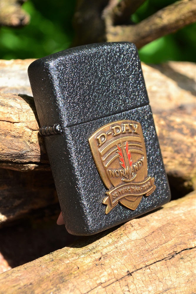 Zippo Lighter - D-Day - Normandy 50th Anniversary 1944 -1994 Zippo Lighter - D-Day - Normandy 50th Anniversary 1944 -1994