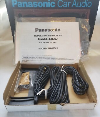 Panasonic Sound Pumps II EAB-800 | eBay