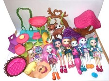 Lot of Enchantimals Bundle Dolls and Pets