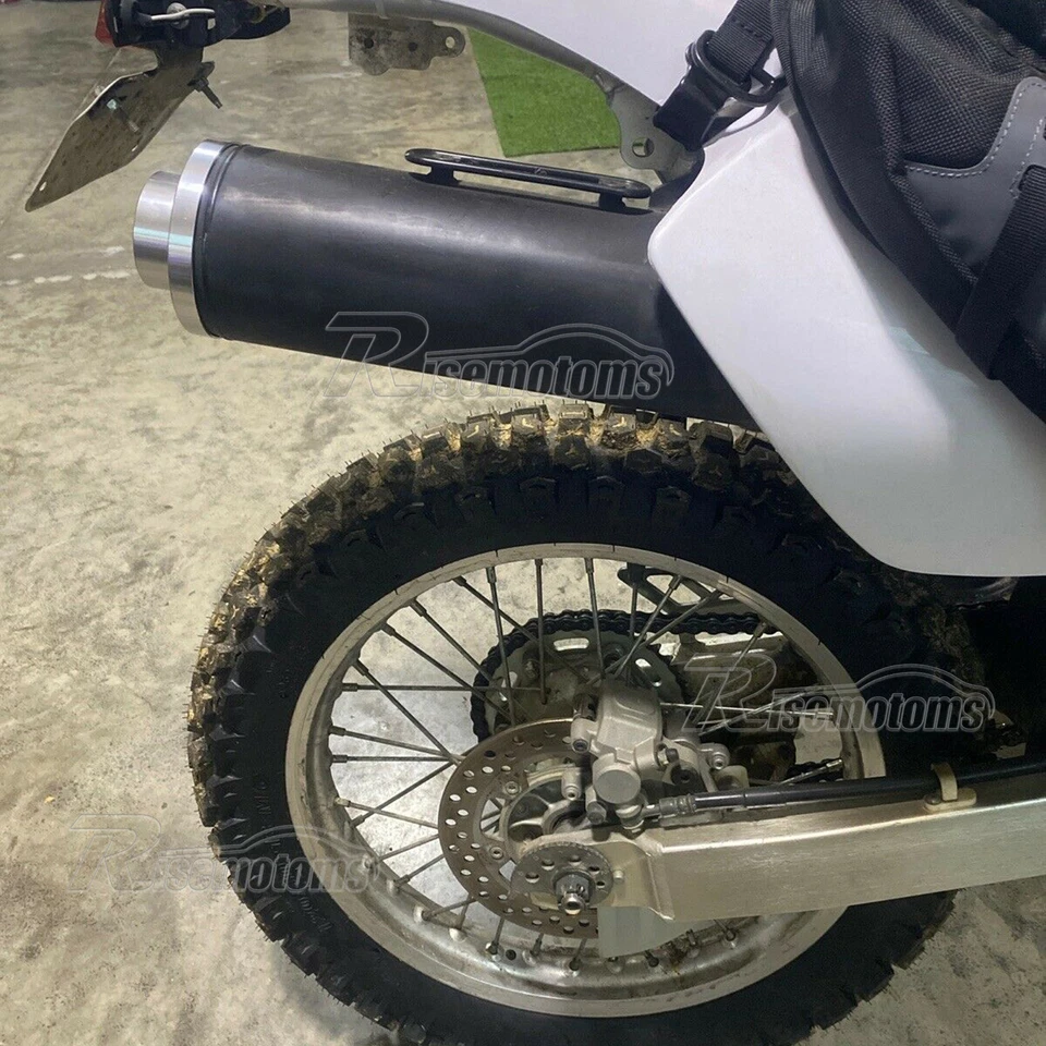 Tubo de punta de alimentación de salida de escape para Suzuki DRZ250 DRZ400 DRZ400S DRZ400E DRZ400SM Foto 3 de 4