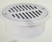 4 " In. General-Purpose Heavy-Duty Drain . Stainless Plate, Fits 4 In. Pipe new