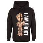 Official I Am Groot Profile Pullover Hoodie Fan Gift Outfit Graphic Marvel Wear